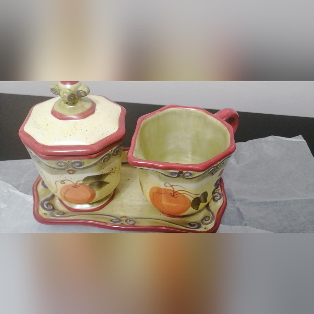 3 TABLETOPS MEDICI HAND PAINTED DISHWARE SET